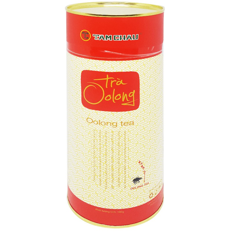 Trà ô long lon giấy Tâm Châu 100g